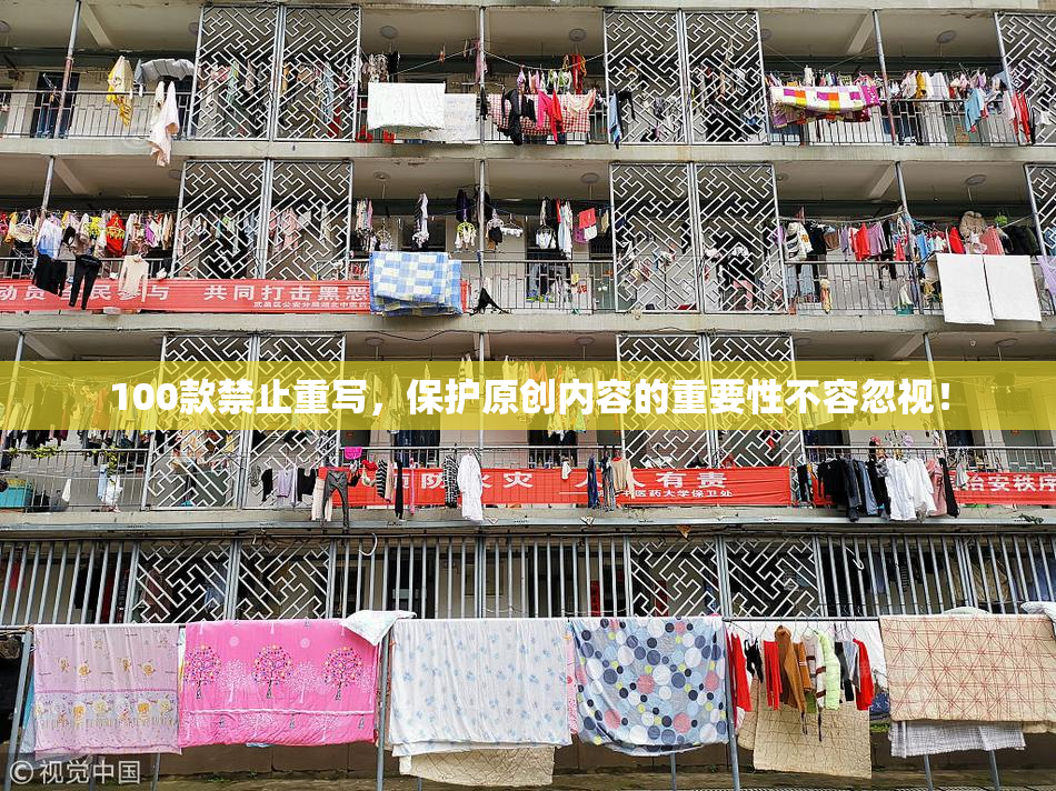 100款禁止重写，保护原创内容的重要性不容忽视！