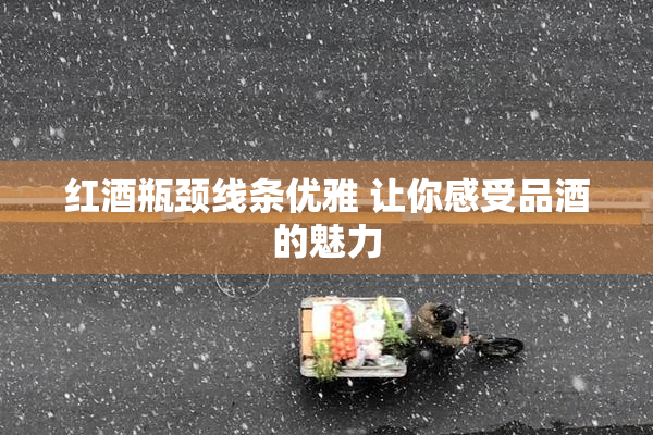 红酒瓶颈线条优雅 让你感受品酒的魅力