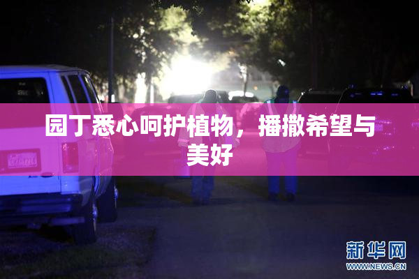 园丁悉心呵护植物，播撒希望与美好
