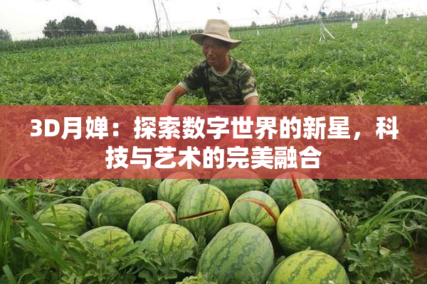 3D月婵：探索数字世界的新星，科技与艺术的完美融合