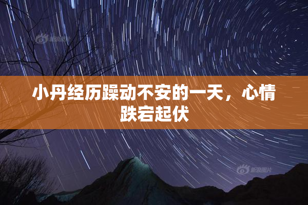小丹经历躁动不安的一天，心情跌宕起伏