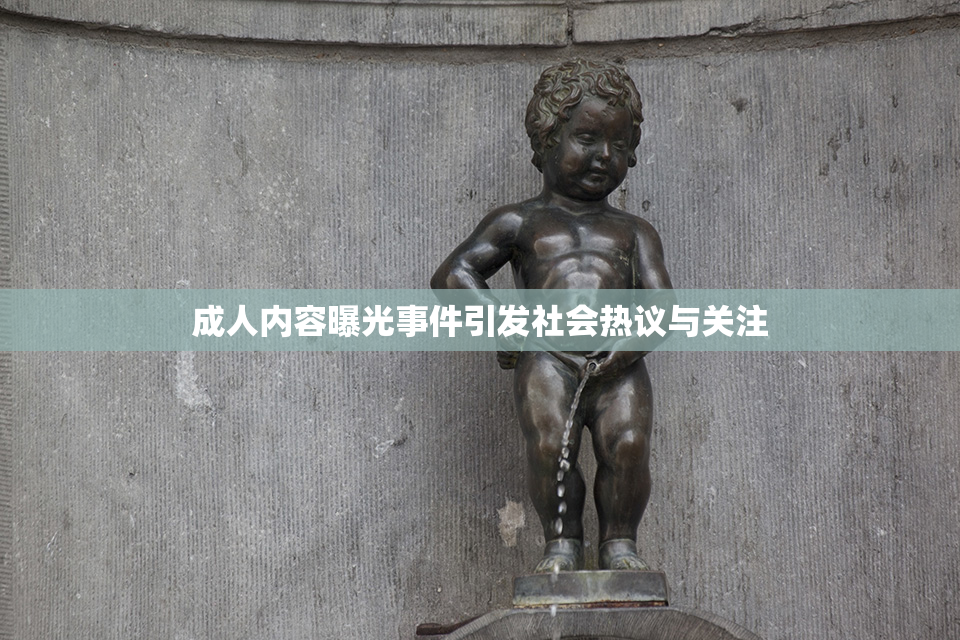 成人内容曝光事件引发社会热议与关注