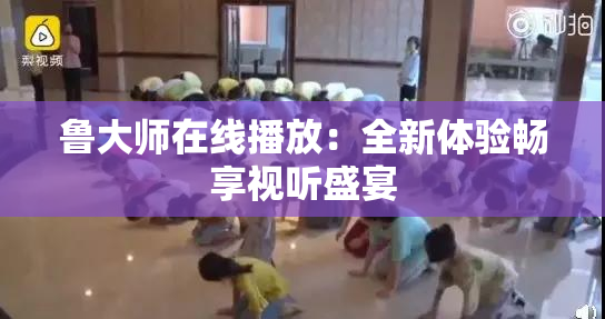 鲁大师在线播放：全新体验畅享视听盛宴