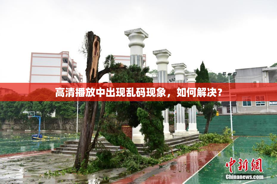 高清播放中出现乱码现象，如何解决？