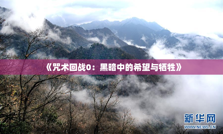 《咒术回战0：黑暗中的希望与牺牲》