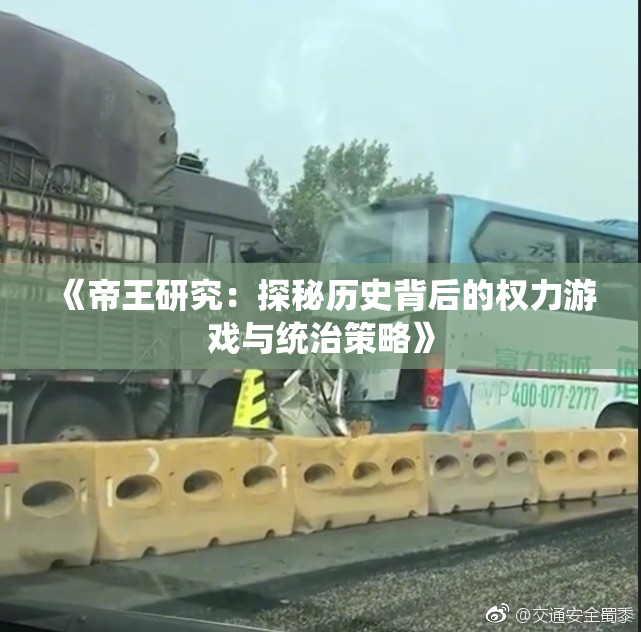 《帝王研究：探秘历史背后的权力游戏与统治策略》