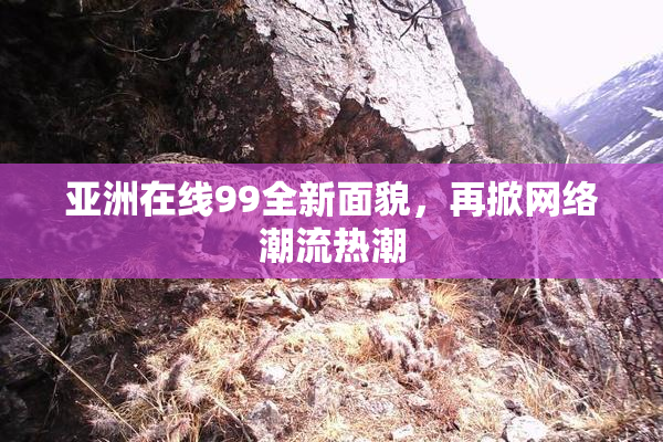 亚洲在线99全新面貌，再掀网络潮流热潮