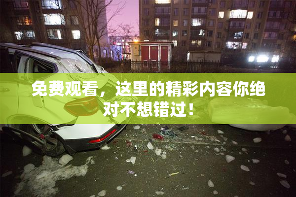免费观看，这里的精彩内容你绝对不想错过！