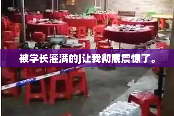 被学长灌满的j让我彻底震惊了。