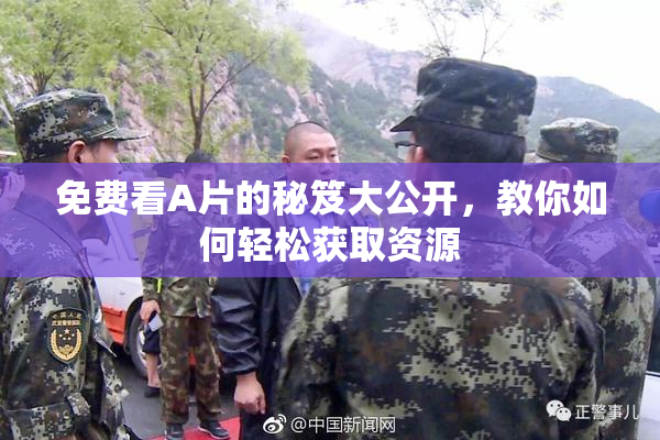 免费看A片的秘笈大公开，教你如何轻松获取资源