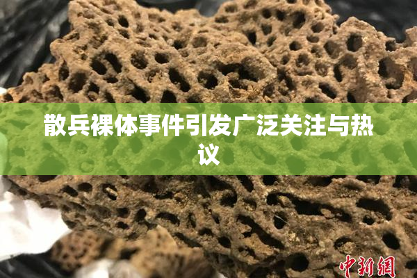 散兵裸体事件引发广泛关注与热议