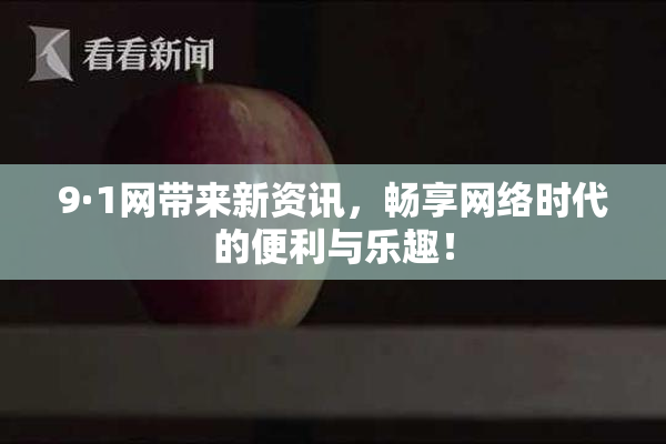 9·1网带来新资讯，畅享网络时代的便利与乐趣！
