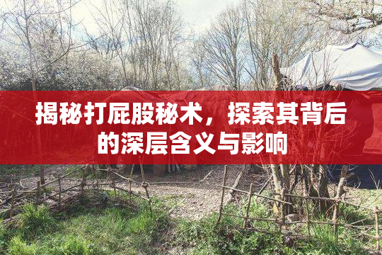 揭秘打屁股秘术，探索其背后的深层含义与影响