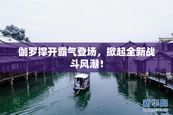 伽罗撑开霸气登场，掀起全新战斗风潮！