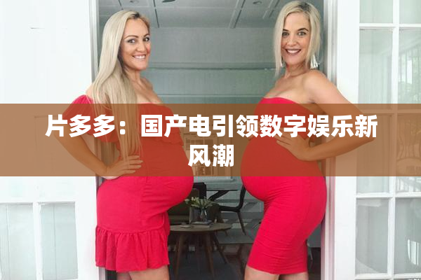 片多多：国产电引领数字娱乐新风潮