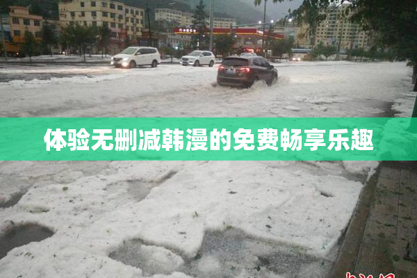 体验无删减韩漫的免费畅享乐趣