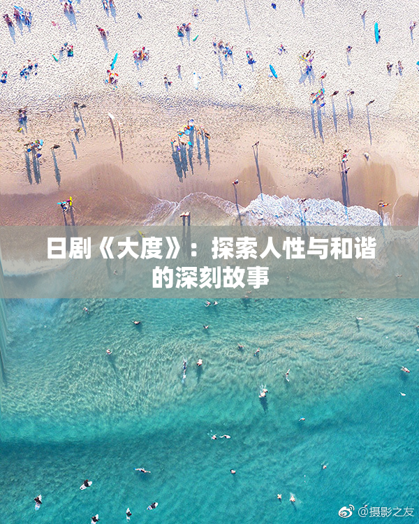 日剧《大度》：探索人性与和谐的深刻故事