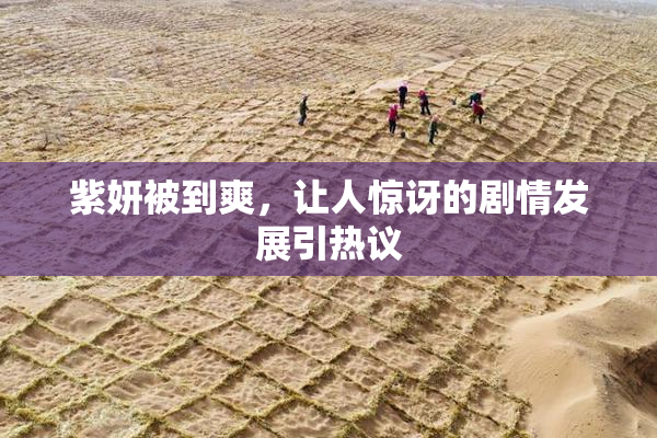 紫妍被到爽，让人惊讶的剧情发展引热议