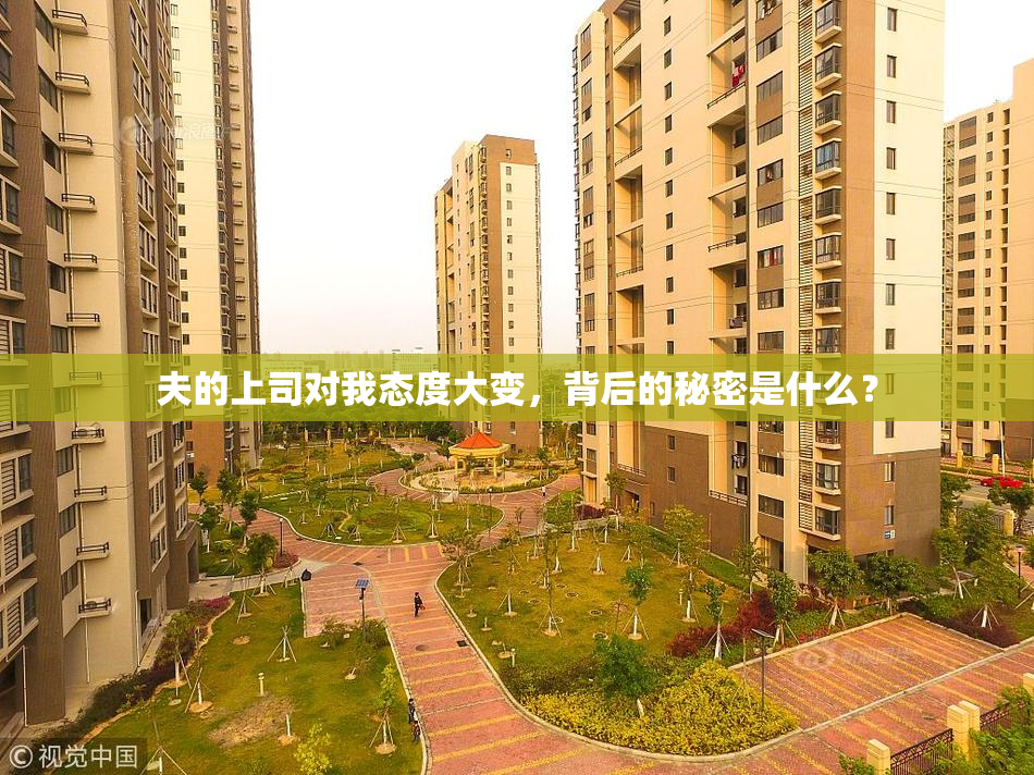 夫的上司对我态度大变，背后的秘密是什么？