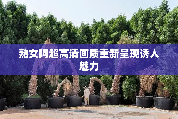 熟女阿超高清画质重新呈现诱人魅力