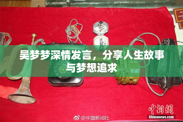 吴梦梦深情发言，分享人生故事与梦想追求
