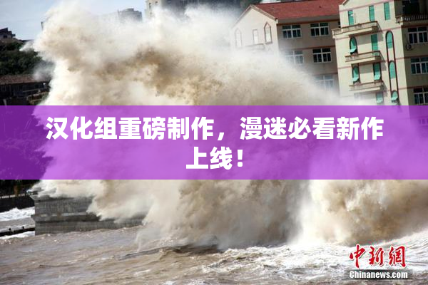 汉化组重磅制作，漫迷必看新作上线！