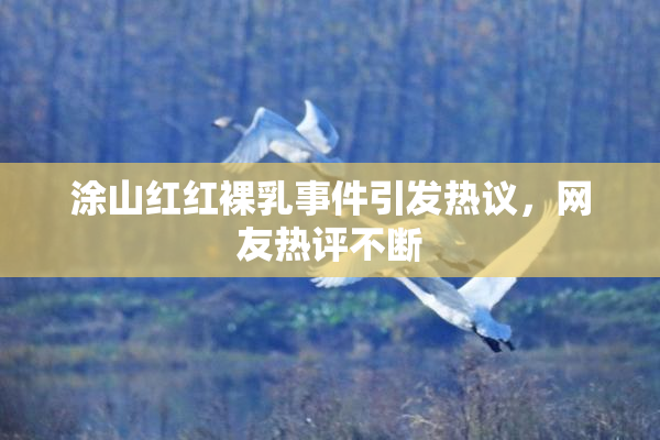 涂山红红裸乳事件引发热议，网友热评不断