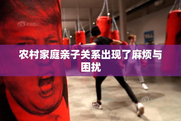 农村家庭亲子关系出现了麻烦与困扰