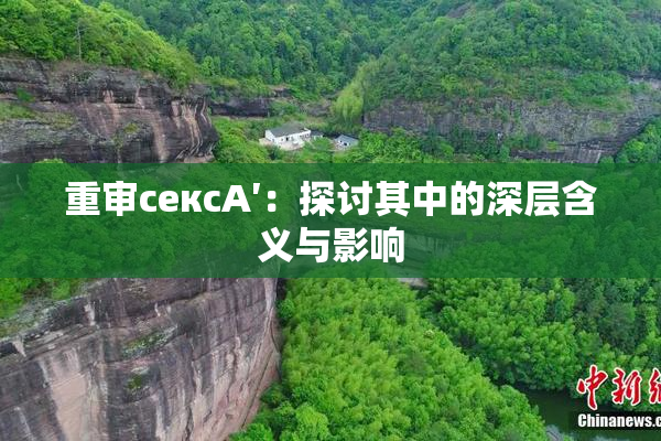重审сексA′：探讨其中的深层含义与影响