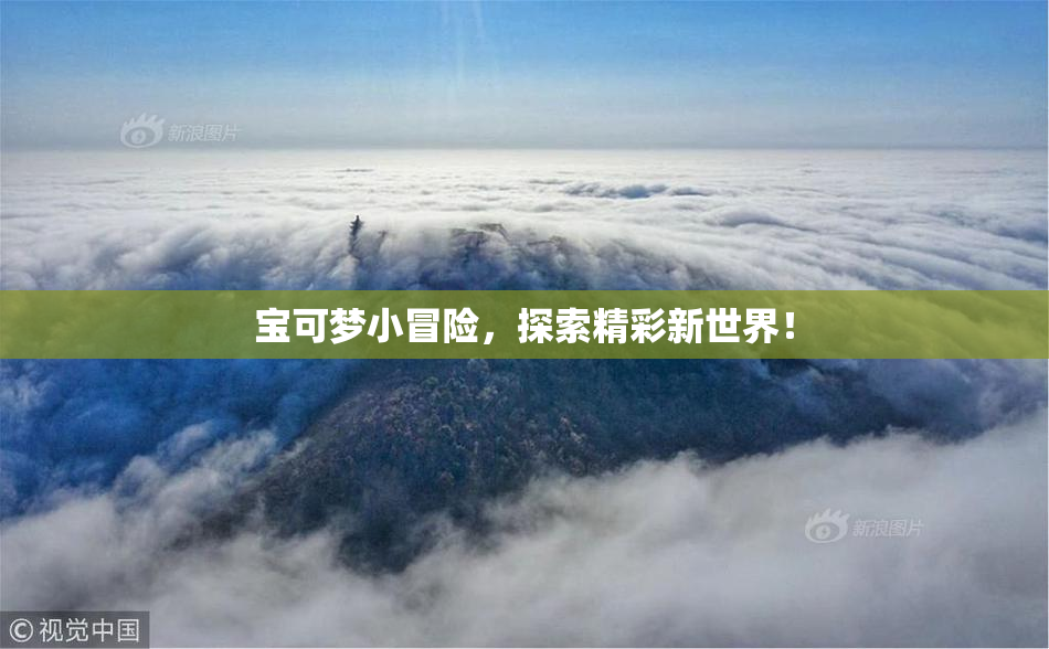 宝可梦小冒险，探索精彩新世界！