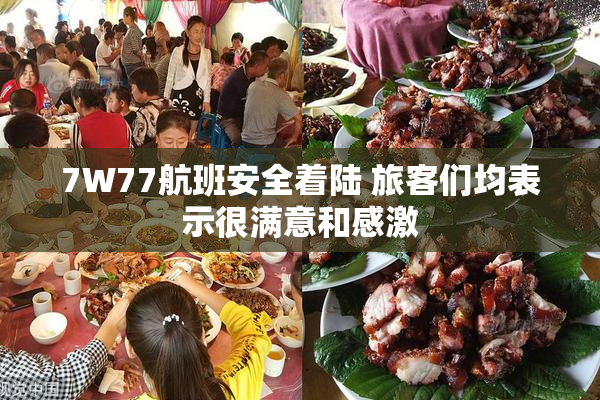 7W77航班安全着陆 旅客们均表示很满意和感激