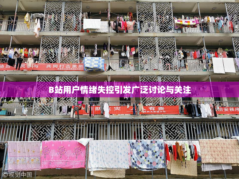B站用户情绪失控引发广泛讨论与关注