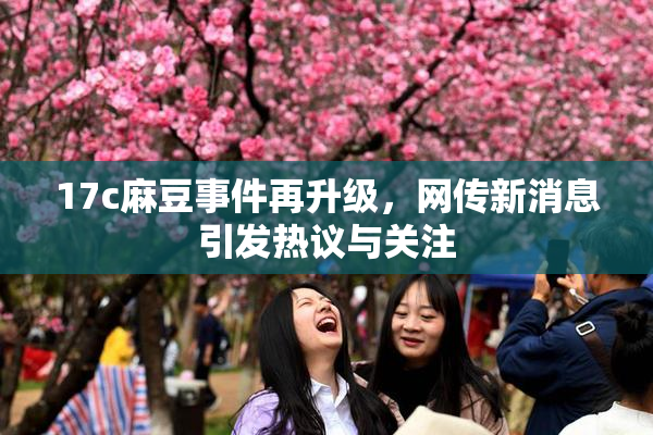 17c麻豆事件再升级，网传新消息引发热议与关注