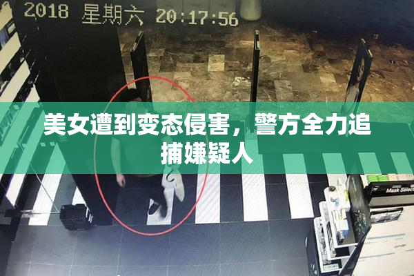 美女遭到变态侵害，警方全力追捕嫌疑人