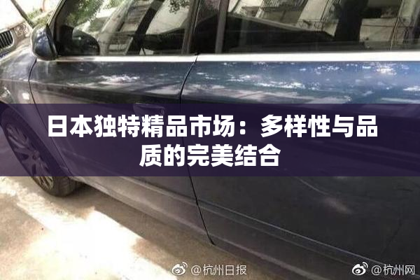 日本独特精品市场：多样性与品质的完美结合