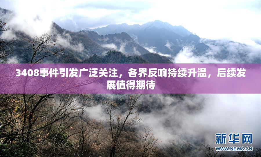 3408事件引发广泛关注，各界反响持续升温，后续发展值得期待