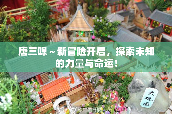 唐三嗯～新冒险开启，探索未知的力量与命运！