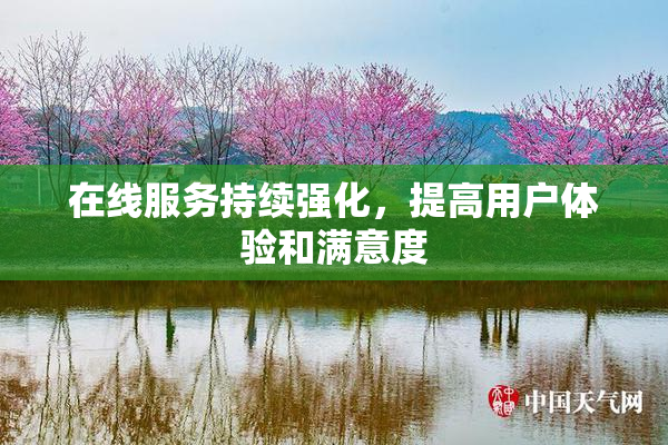 在线服务持续强化，提高用户体验和满意度