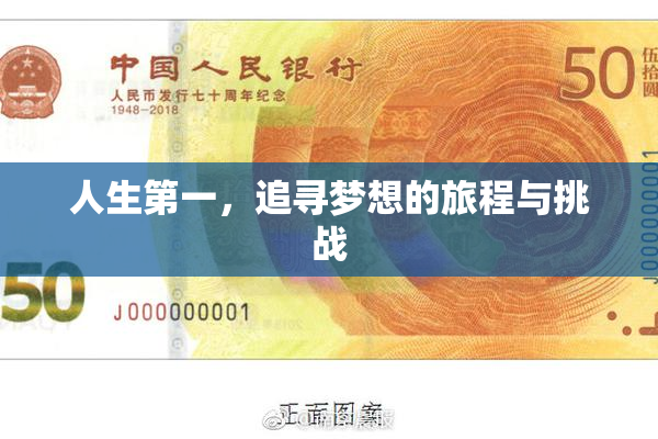人生第一，追寻梦想的旅程与挑战