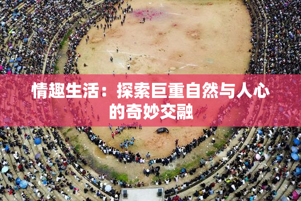 情趣生活：探索巨重自然与人心的奇妙交融