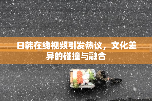 日韩在线视频引发热议，文化差异的碰撞与融合