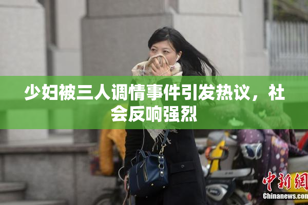 少妇被三人调情事件引发热议，社会反响强烈
