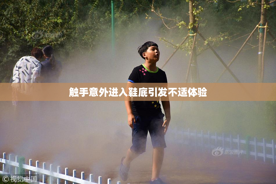 触手意外进入鞋底引发不适体验