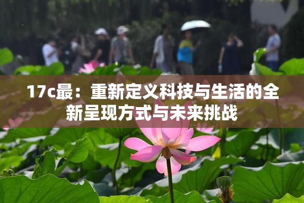 17c最：重新定义科技与生活的全新呈现方式与未来挑战