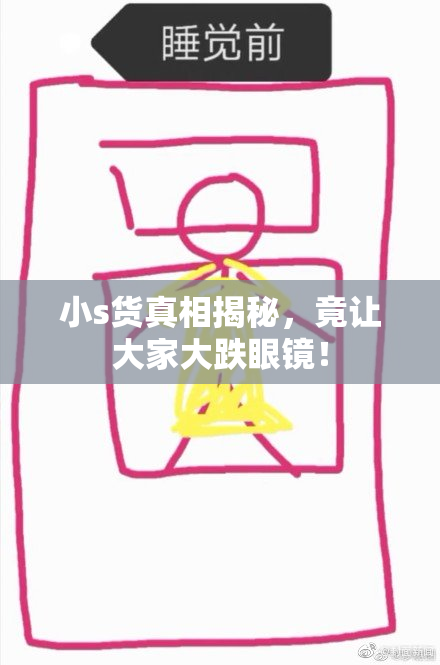 小s货真相揭秘，竟让大家大跌眼镜！