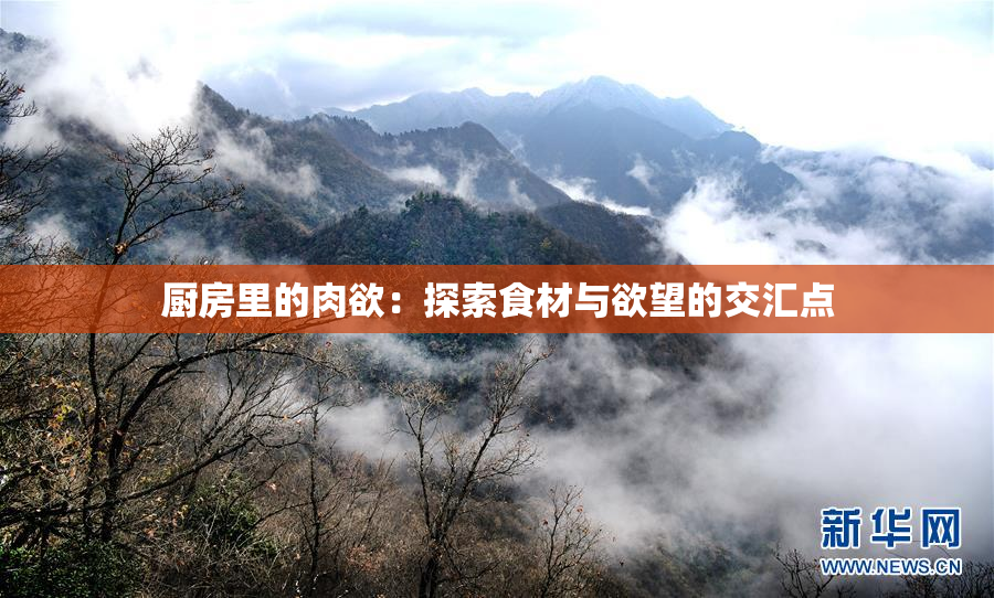 厨房里的肉欲：探索食材与欲望的交汇点