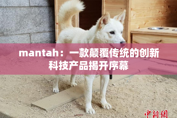 mantah：一款颠覆传统的创新科技产品揭开序幕