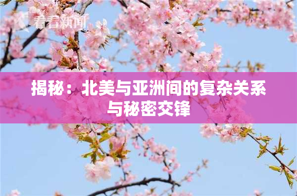 揭秘：北美与亚洲间的复杂关系与秘密交锋