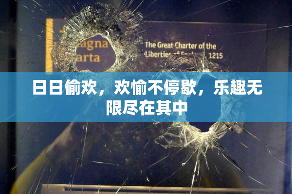 日日偷欢，欢愉不停歇，乐趣无限尽在其中