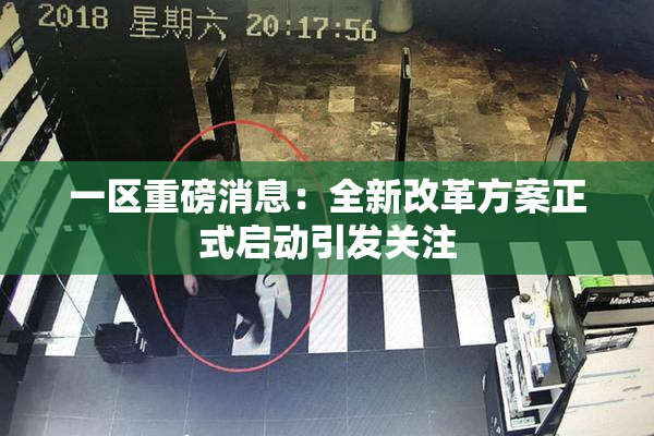 一区重磅消息：全新改革方案正式启动引发关注